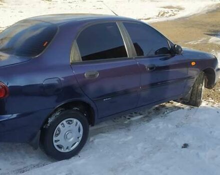 Синий Дэу Ланос, объемом двигателя 1.5 л и пробегом 175 тыс. км за 3250 $, фото 5 на Automoto.ua