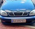 Синий Дэу Ланос, объемом двигателя 1.5 л и пробегом 250 тыс. км за 2500 $, фото 1 на Automoto.ua
