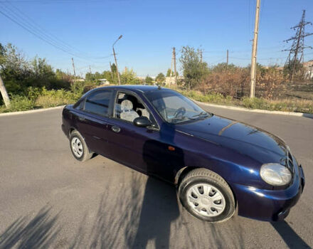 Синій Деу Ланос, об'ємом двигуна 1.6 л та пробігом 200 тис. км за 1900 $, фото 2 на Automoto.ua