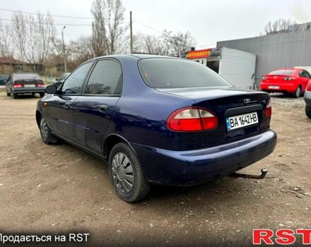 Синий Дэу Ланос, объемом двигателя 1.5 л и пробегом 180 тыс. км за 2100 $, фото 6 на Automoto.ua