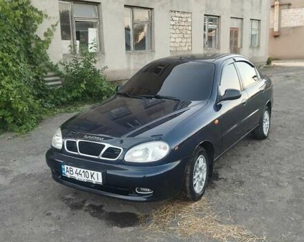 Синий Дэу Ланос, объемом двигателя 1.5 л и пробегом 215 тыс. км за 3100 $, фото 1 на Automoto.ua