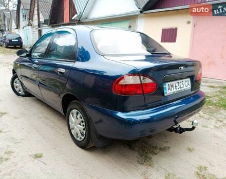 Синий Дэу Ланос, объемом двигателя 1.5 л и пробегом 212 тыс. км за 2550 $, фото 16 на Automoto.ua