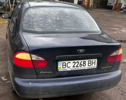 Синий Дэу Ланос, объемом двигателя 1.5 л и пробегом 270 тыс. км за 1600 $, фото 4 на Automoto.ua