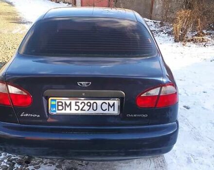 Синий Дэу Ланос, объемом двигателя 1.5 л и пробегом 175 тыс. км за 3250 $, фото 8 на Automoto.ua