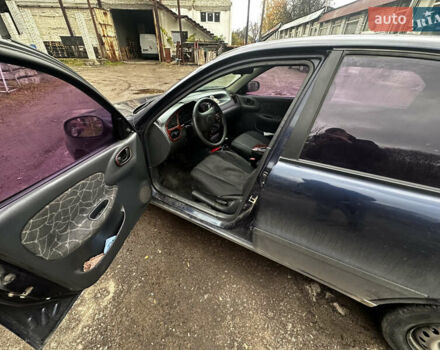 Синий Дэу Ланос, объемом двигателя 1.5 л и пробегом 270 тыс. км за 1600 $, фото 6 на Automoto.ua