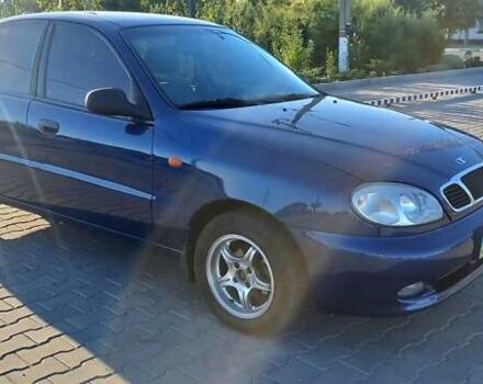 Синий Дэу Ланос, объемом двигателя 1.5 л и пробегом 304 тыс. км за 3500 $, фото 6 на Automoto.ua
