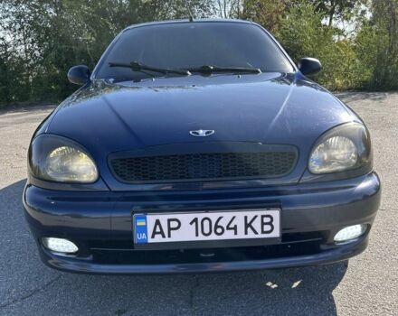 Синий Дэу Ланос, объемом двигателя 1.5 л и пробегом 214 тыс. км за 2500 $, фото 2 на Automoto.ua