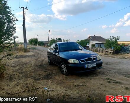 Синий Дэу Ланос, объемом двигателя 1.5 л и пробегом 0 тыс. км за 1300 $, фото 3 на Automoto.ua