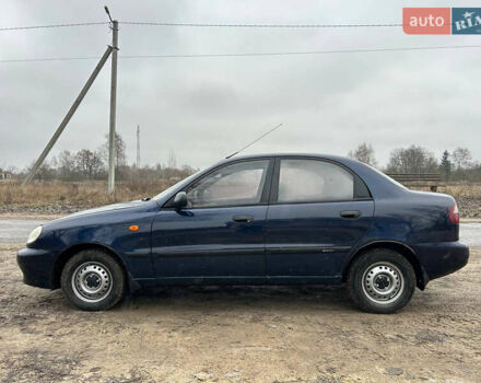 Синий Дэу Ланос, объемом двигателя 1.5 л и пробегом 177 тыс. км за 2100 $, фото 5 на Automoto.ua
