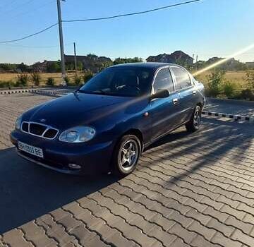 Синий Дэу Ланос, объемом двигателя 1.5 л и пробегом 304 тыс. км за 3500 $, фото 3 на Automoto.ua