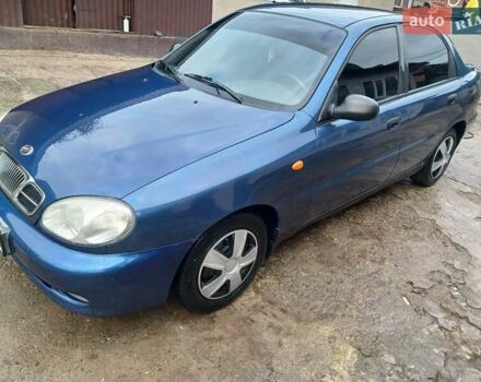 Синий Дэу Ланос, объемом двигателя 1.5 л и пробегом 223 тыс. км за 2199 $, фото 2 на Automoto.ua