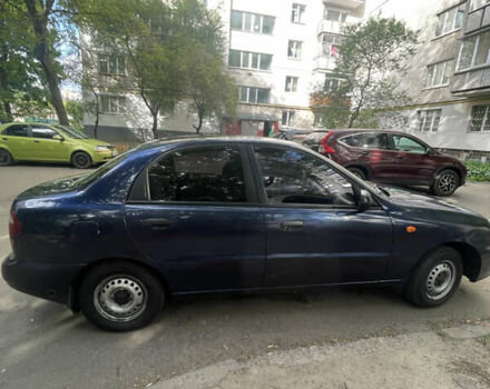 Синий Дэу Ланос, объемом двигателя 1.5 л и пробегом 224 тыс. км за 2700 $, фото 7 на Automoto.ua