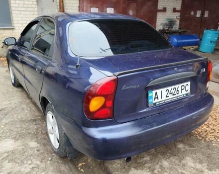 Синій Деу Ланос, об'ємом двигуна 1.5 л та пробігом 197 тис. км за 2200 $, фото 1 на Automoto.ua