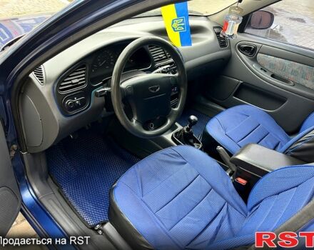 Синий Дэу Ланос, объемом двигателя 1.5 л и пробегом 188 тыс. км за 2850 $, фото 8 на Automoto.ua