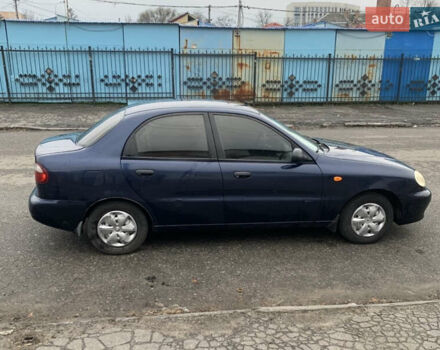 Синий Дэу Ланос, объемом двигателя 1.5 л и пробегом 257 тыс. км за 2000 $, фото 6 на Automoto.ua