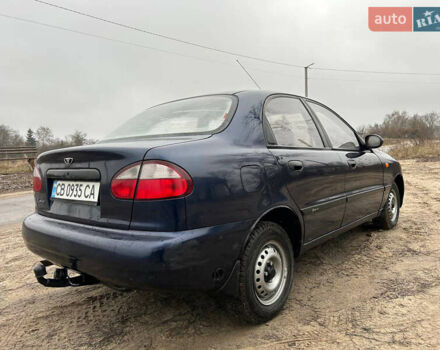 Синий Дэу Ланос, объемом двигателя 1.5 л и пробегом 177 тыс. км за 2100 $, фото 9 на Automoto.ua