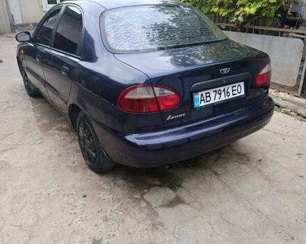 Синий Дэу Ланос, объемом двигателя 1.5 л и пробегом 200 тыс. км за 2200 $, фото 2 на Automoto.ua