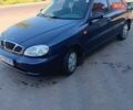 Синий Дэу Ланос, объемом двигателя 1.5 л и пробегом 152 тыс. км за 2100 $, фото 1 на Automoto.ua