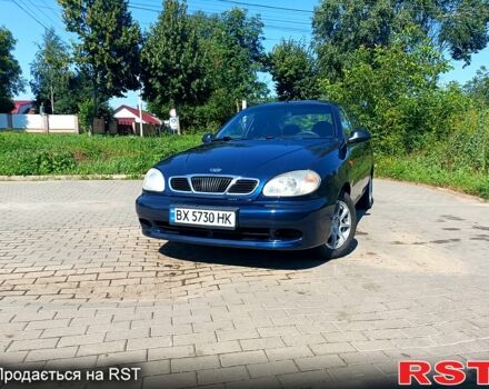 Синій Деу Ланос, об'ємом двигуна 1.5 л та пробігом 224 тис. км за 2199 $, фото 2 на Automoto.ua