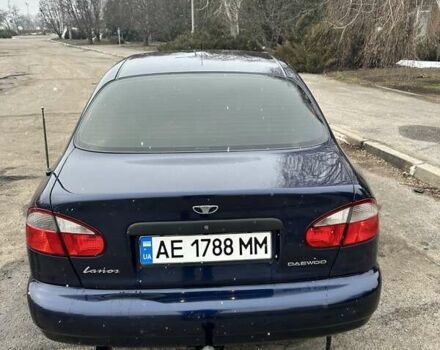 Синий Дэу Ланос, объемом двигателя 1.5 л и пробегом 200 тыс. км за 3500 $, фото 7 на Automoto.ua