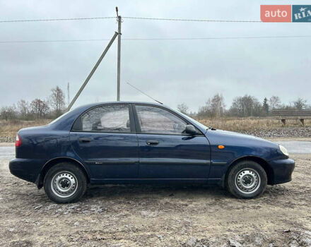 Синий Дэу Ланос, объемом двигателя 1.5 л и пробегом 177 тыс. км за 2100 $, фото 10 на Automoto.ua
