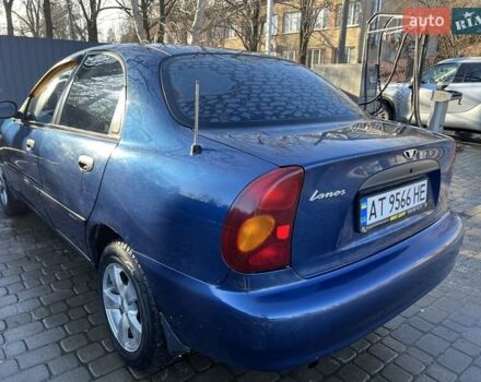 Синий Дэу Ланос, объемом двигателя 1.5 л и пробегом 217 тыс. км за 1550 $, фото 10 на Automoto.ua