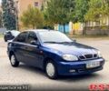 Синий Дэу Ланос, объемом двигателя 1.5 л и пробегом 250 тыс. км за 2100 $, фото 1 на Automoto.ua