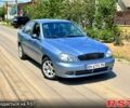 Синий Дэу Ланос, объемом двигателя 1.5 л и пробегом 200 тыс. км за 2350 $, фото 1 на Automoto.ua