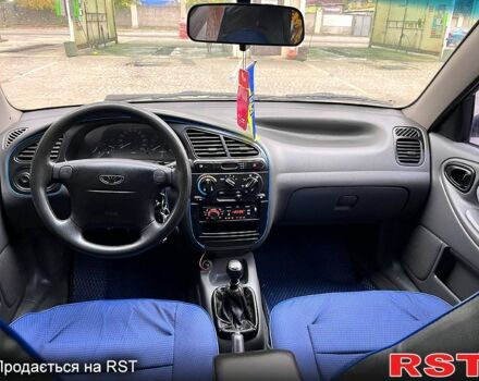 Синий Дэу Ланос, объемом двигателя 1.5 л и пробегом 188 тыс. км за 2850 $, фото 4 на Automoto.ua