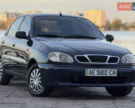 Синій Деу Ланос, об'ємом двигуна 1.5 л та пробігом 201 тис. км за 2850 $, фото 1 на Automoto.ua