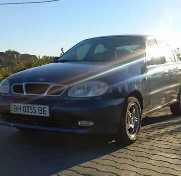 Синий Дэу Ланос, объемом двигателя 1.5 л и пробегом 304 тыс. км за 3500 $, фото 9 на Automoto.ua