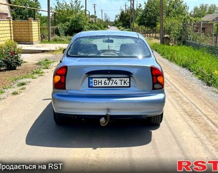 Синий Дэу Ланос, объемом двигателя 1.5 л и пробегом 200 тыс. км за 2350 $, фото 3 на Automoto.ua