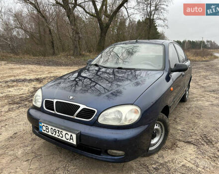 Синий Дэу Ланос, объемом двигателя 1.5 л и пробегом 177 тыс. км за 2100 $, фото 3 на Automoto.ua