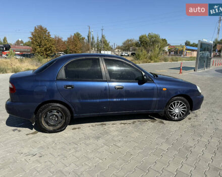 Синий Дэу Ланос, объемом двигателя 1.5 л и пробегом 175 тыс. км за 1950 $, фото 4 на Automoto.ua