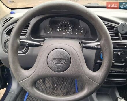 Синий Дэу Ланос, объемом двигателя 1.5 л и пробегом 127 тыс. км за 3100 $, фото 2 на Automoto.ua