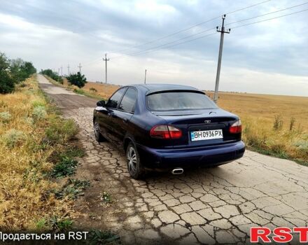 Синий Дэу Ланос, объемом двигателя 1.5 л и пробегом 0 тыс. км за 1300 $, фото 8 на Automoto.ua