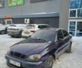 Синий Дэу Ланос, объемом двигателя 1.5 л и пробегом 240 тыс. км за 3000 $, фото 1 на Automoto.ua