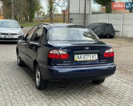 Деу Ланос 2005 у Василькове на Automoto.ua Синій Деу Ланос, об'ємом двигуна 1.5 л та пробігом 140 тис. км за 2650 $, фото 3 на Automoto.ua