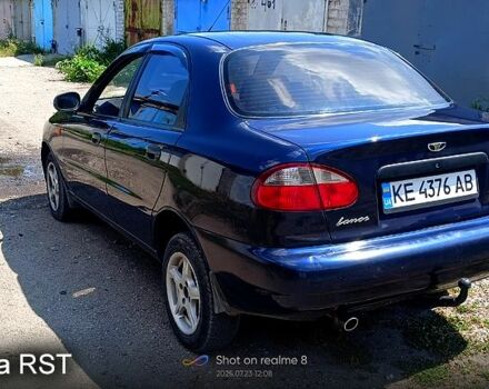 Синий Дэу Ланос, объемом двигателя 1.6 л и пробегом 314 тыс. км за 2700 $, фото 1 на Automoto.ua