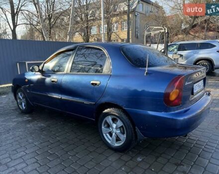 Синий Дэу Ланос, объемом двигателя 1.5 л и пробегом 217 тыс. км за 1550 $, фото 3 на Automoto.ua