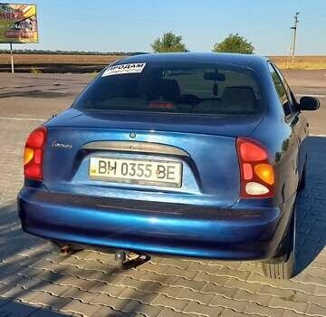 Синий Дэу Ланос, объемом двигателя 1.5 л и пробегом 304 тыс. км за 3500 $, фото 5 на Automoto.ua