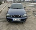Синий Дэу Ланос, объемом двигателя 1.5 л и пробегом 200 тыс. км за 3500 $, фото 1 на Automoto.ua