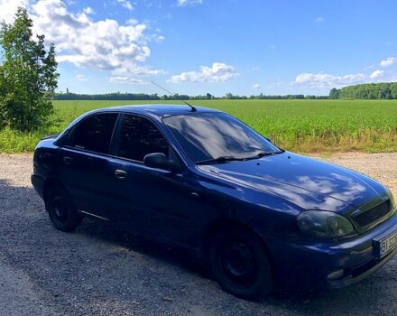 Синий Дэу Ланос, объемом двигателя 1.6 л и пробегом 180 тыс. км за 2850 $, фото 4 на Automoto.ua