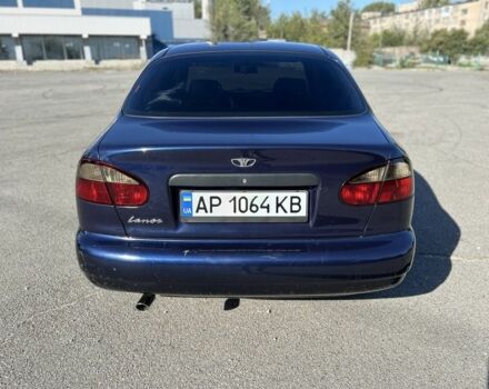 Синий Дэу Ланос, объемом двигателя 1.5 л и пробегом 214 тыс. км за 2500 $, фото 1 на Automoto.ua