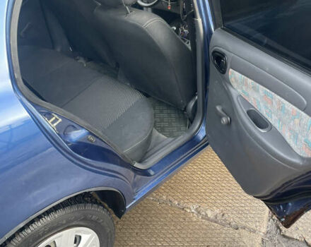 Синий Дэу Ланос, объемом двигателя 1.5 л и пробегом 287 тыс. км за 2500 $, фото 16 на Automoto.ua