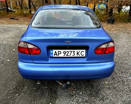Синий Дэу Ланос, объемом двигателя 1.5 л и пробегом 203 тыс. км за 2300 $, фото 1 на Automoto.ua