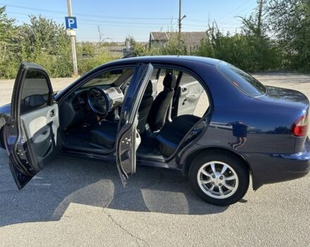 Синий Дэу Ланос, объемом двигателя 1.5 л и пробегом 214 тыс. км за 2500 $, фото 4 на Automoto.ua