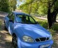 Синий Дэу Ланос, объемом двигателя 1.5 л и пробегом 102 тыс. км за 1260 $, фото 1 на Automoto.ua