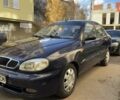 Синий Дэу Ланос, объемом двигателя 1.5 л и пробегом 250 тыс. км за 1100 $, фото 1 на Automoto.ua