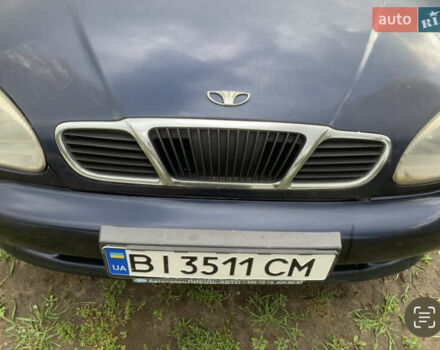 Синий Дэу Ланос, объемом двигателя 1.5 л и пробегом 257 тыс. км за 2000 $, фото 12 на Automoto.ua